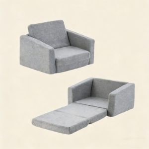 2 in 1 kids sofa chair/bed