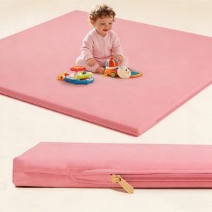 leather crawling baby mat