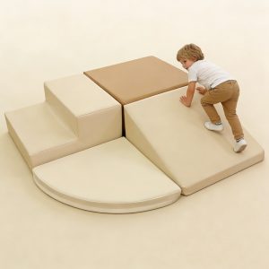 step&slide corner soft play set
