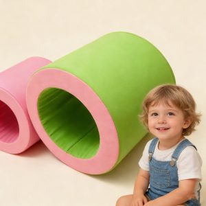 soft play foam tunnel