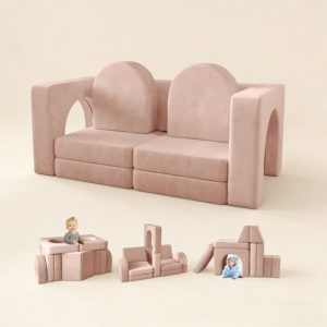 10 piece kids modular couch for playtime fun