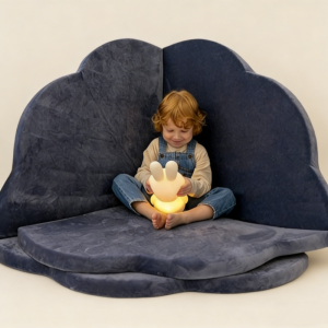 cloud foldable velvet play mat