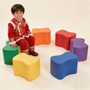 butterfly modular soft seating stool set