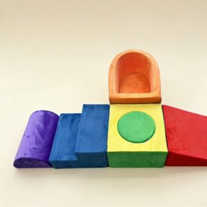 toddler ball pit climbing blocks